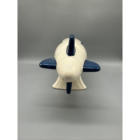 Vintage Miller Lite Beer Zeppelin Blimp Ceramic Coin Bank 15in USA - Picture 4 of 9